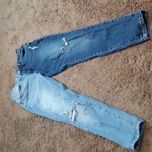 Nobo half colored jeans